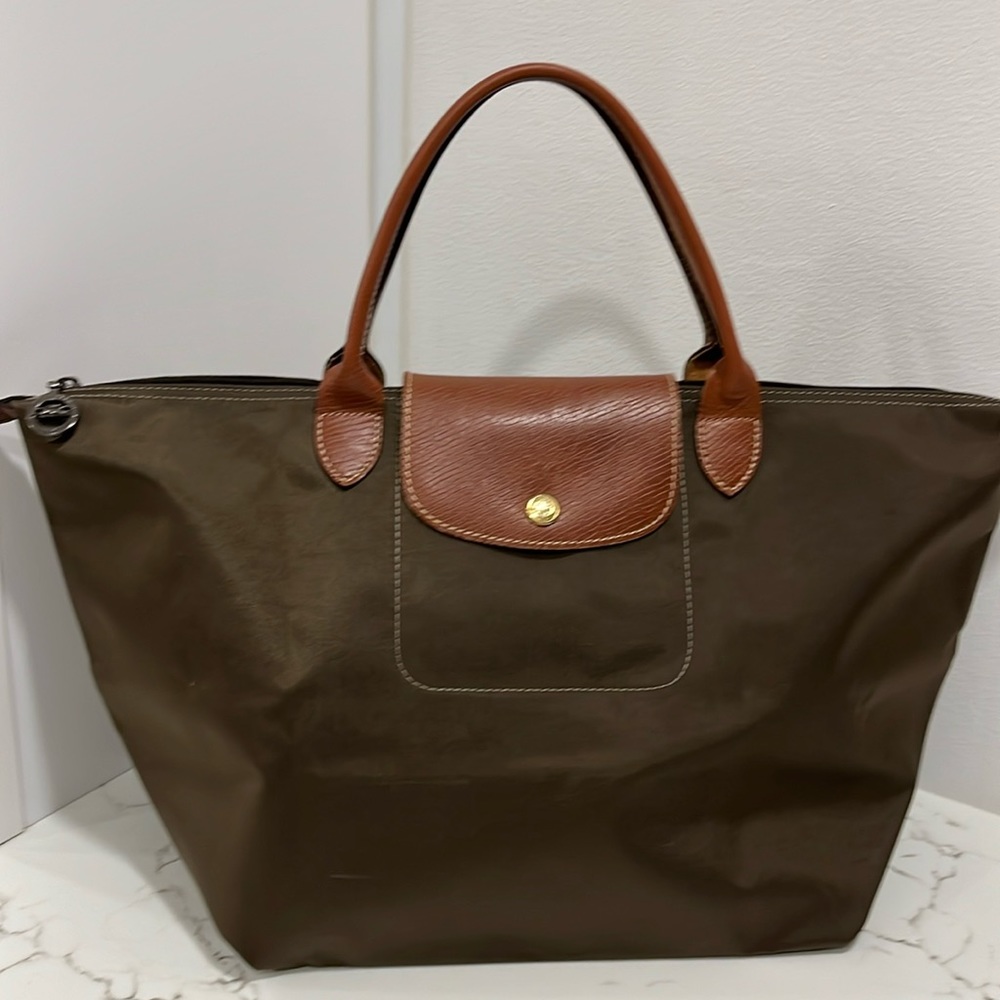 Longchamp Brown Tote Bag